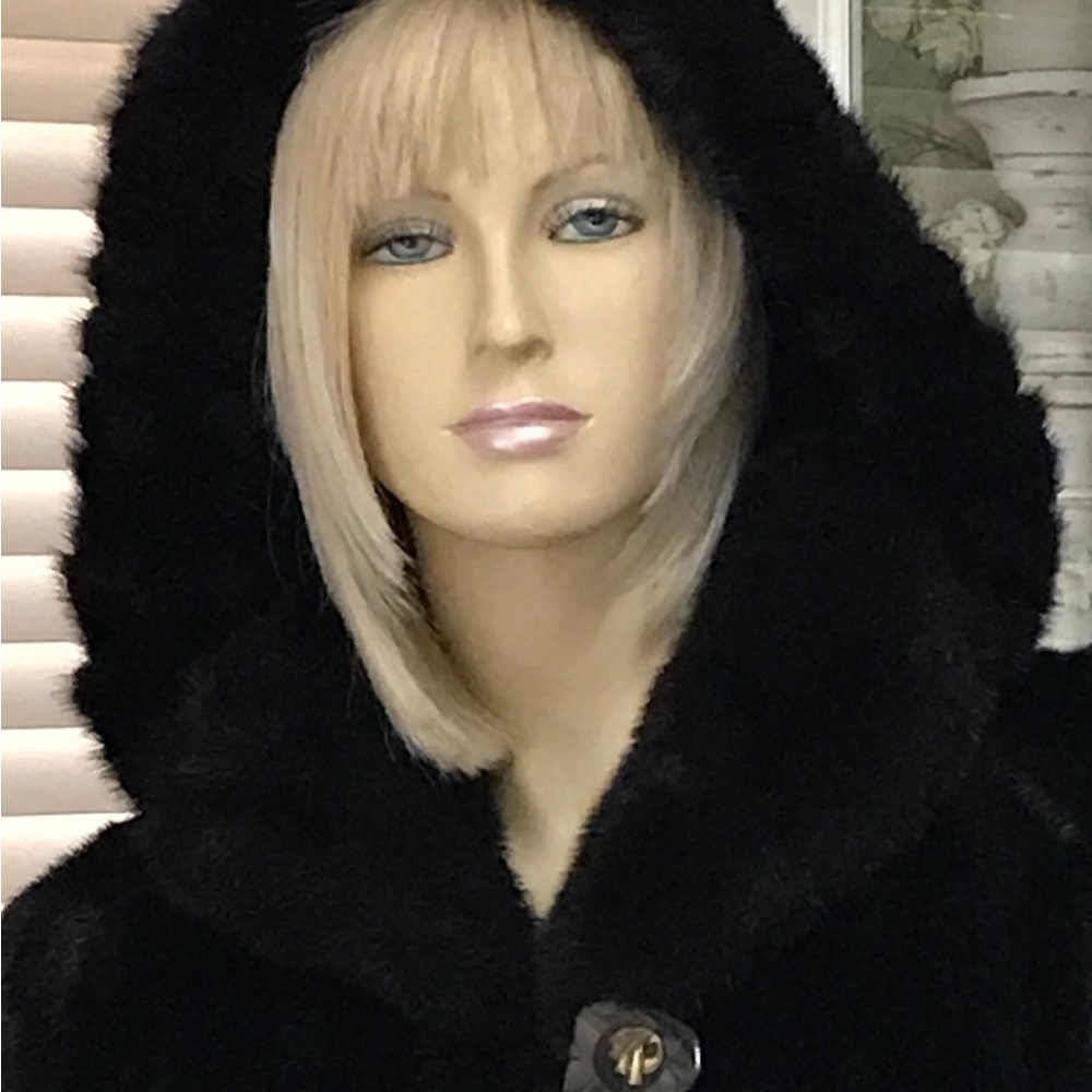 Beautiful 50” Ranch Mink Long Coat with Detachable Hood